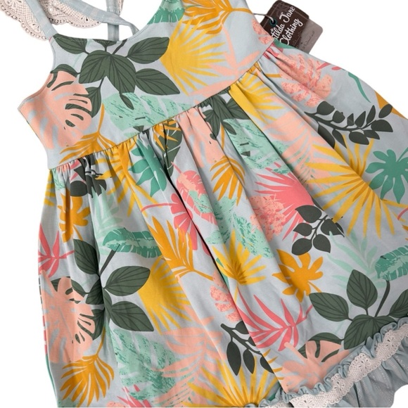 Matilda Jane Jungle Adventure Tropical Dress 6 NWT - Picture 5 of 7